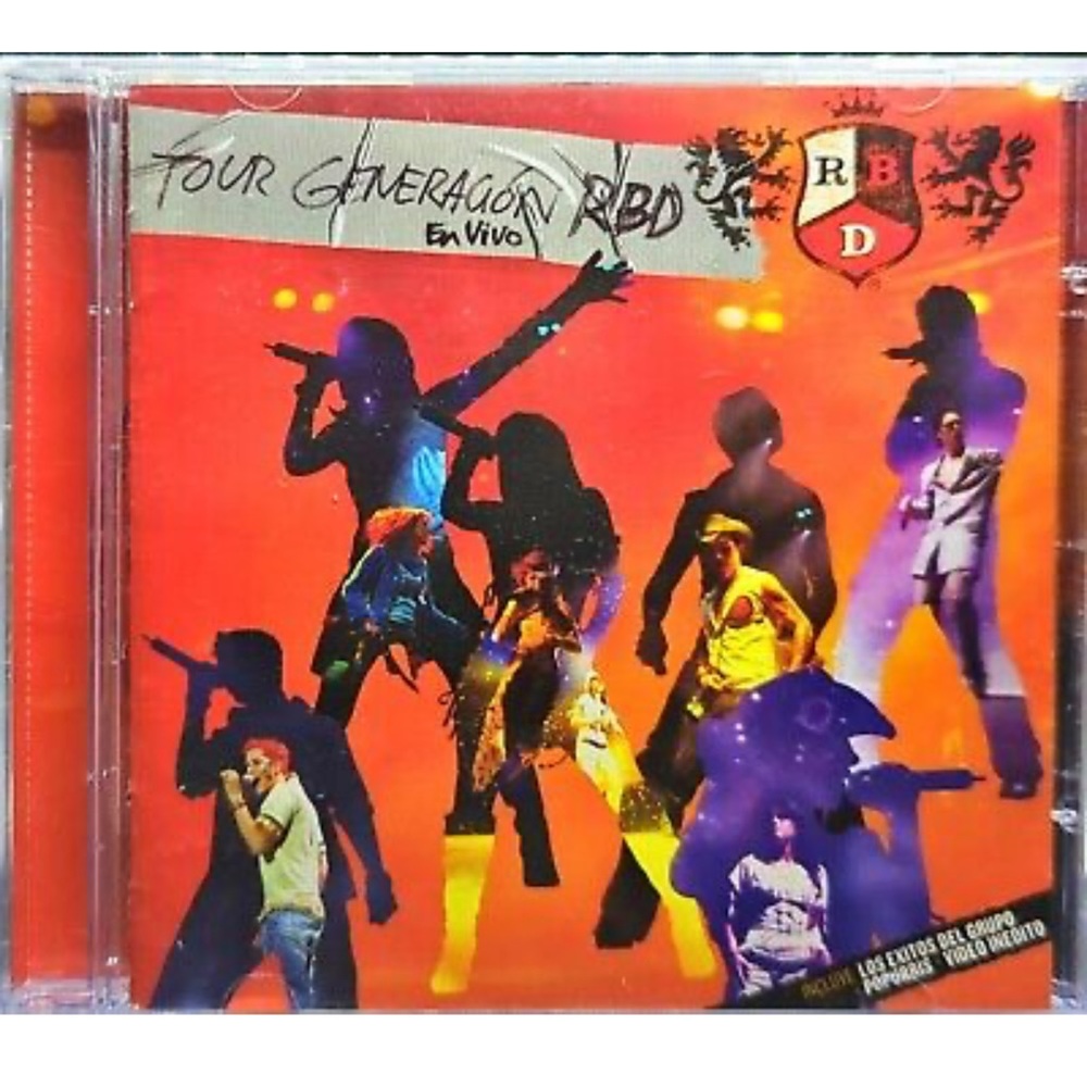 RBD - Tour Generación RBD En Vivo (CD)